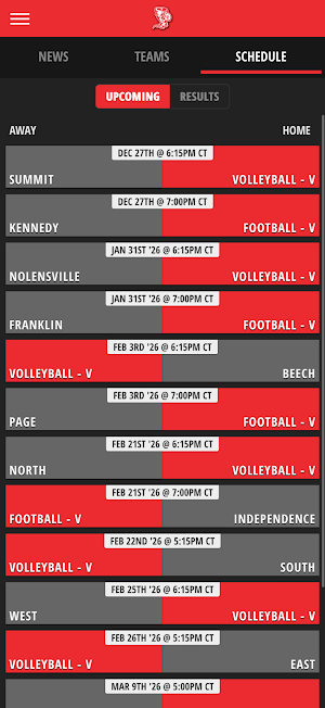 Bay Athletics Screenshot 2