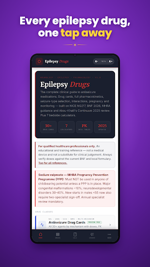 Epilepsy Drugs Screenshot 0