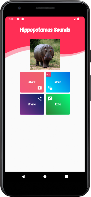 Hippopotamus Sounds screenshot 1