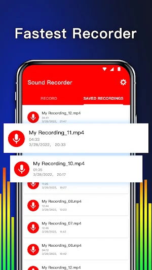 Voice Recorder: Audio Recorder Screenshot 2