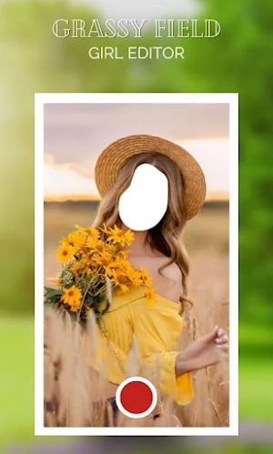 Grassy Field Girl Jeans Editor Screenshot 1