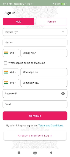 Islamic Matrimony Screenshot 2