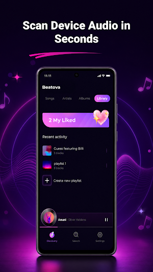 Beatova - MP3 Player Screenshot 1