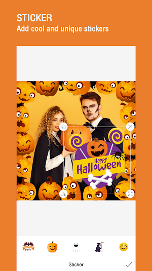 Halloween Photo Editor Screenshot 2