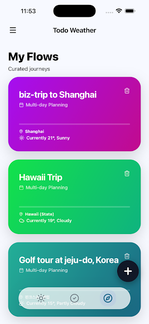 Todo Weather Screenshot 2