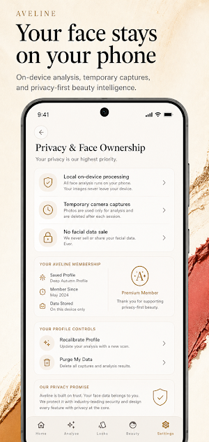 Aveline: Beauty & Style OS Screenshot 1