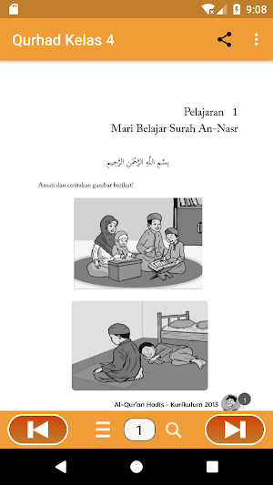 Alquran Hadist MI Kelas 4 Screenshot 3