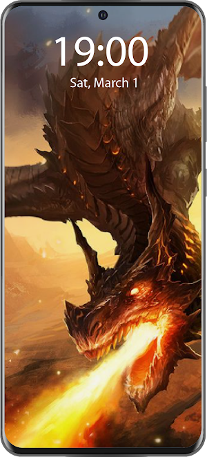 Dragon Live Wallpaper Parallax Screenshot 1