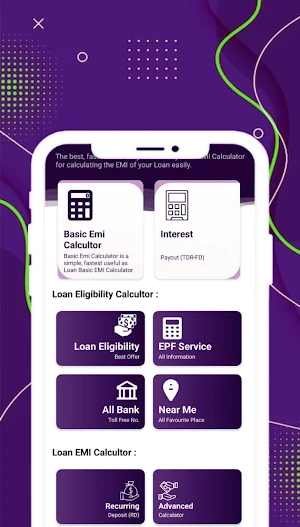 LoanBook - EMI Loan Calculator Screenshot 2