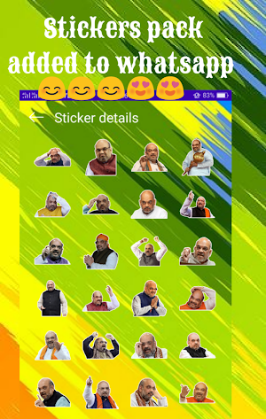 Politician Stickers for Whatsapp - WAStickerApps Screenshot 3