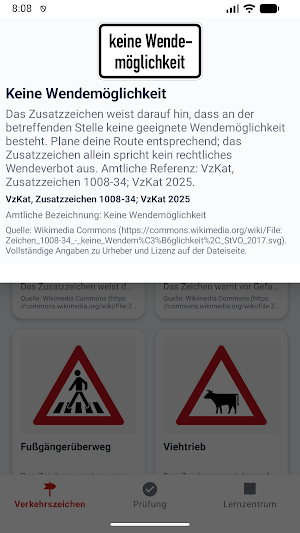 Verkehrszeichen Quiz StVO Screenshot 2