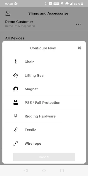 Konecranes Slings&Accessories Screenshot 3