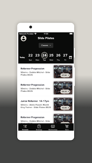 Slide Reformer Pilates Screenshot 2