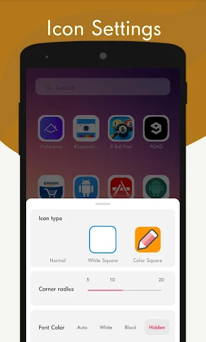 EasyHome Screen : The Minimalistic Launcher | 2020 Screenshot 2