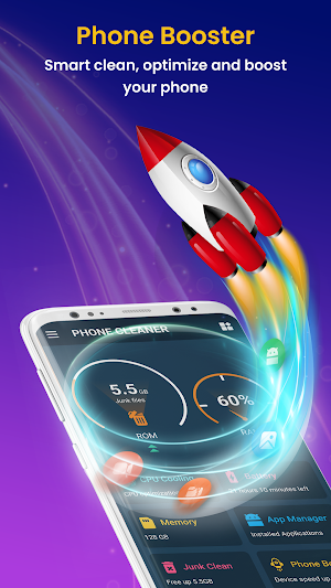 Phone Booster & Phone Cleaner Screenshot 1