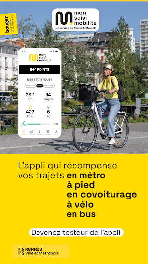 mon suivi mobilité bêta Screenshot 0