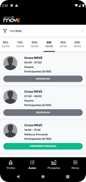 Academia MOVE Screenshot 2