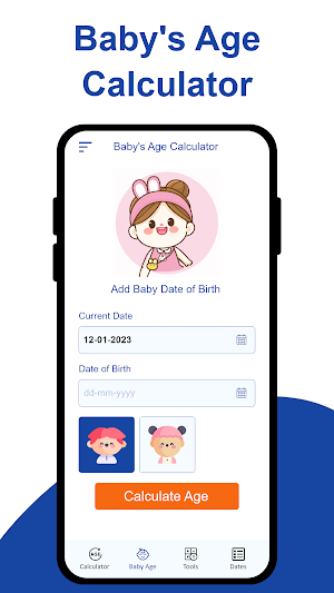 Age Calculator - Date of Birth Screenshot 1