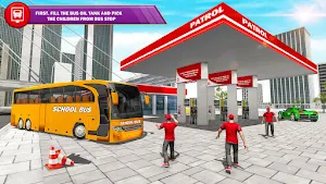 High School Bus Game Screenshot 1