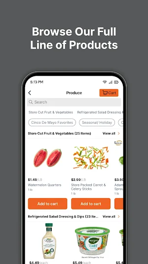 Adams Curbside & Delivery Screenshot 2