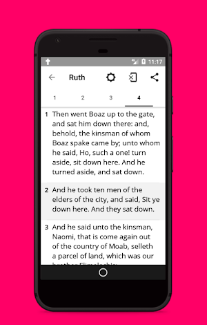 KJV Bible - Daily Verse Screenshot 1