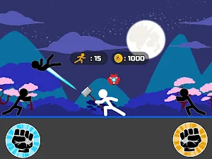 Stickman Fighter Epic Battle 2 Screenshot 0