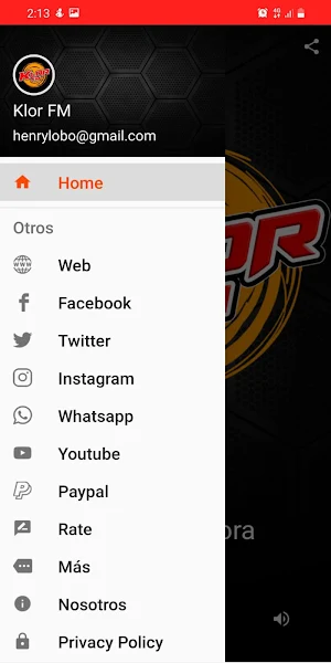 Klor FM Screenshot 1