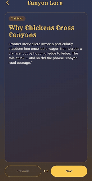 Chicken Canyon Road Screenshot 1