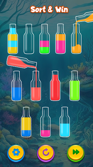 Water Sort - Earn Money Screenshot 2
