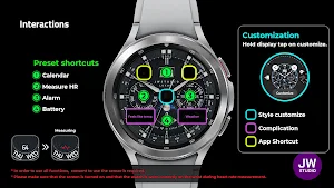 JW068 jwstudio watchface Screenshot 2
