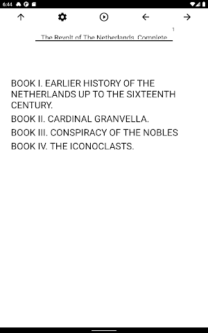 Book, The Revolt of The Netherlands, Complete Screenshot 2