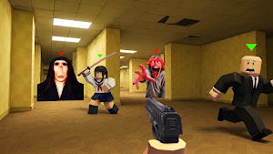 Nextbots Backroom: Meme Hunter Screenshot 1