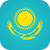 Kazakhstan Flag Wallpaper
