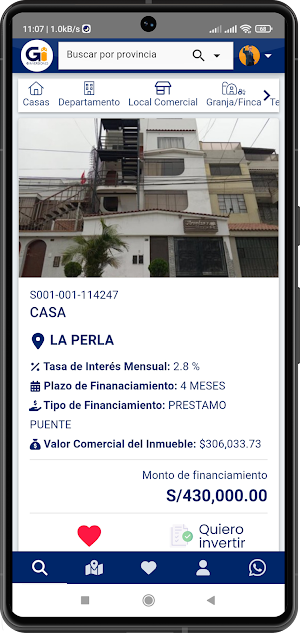 Proyectos para Invertir GI Screenshot 1
