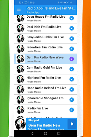 Radio App Ireland Live Fm Stat Screenshot 2
