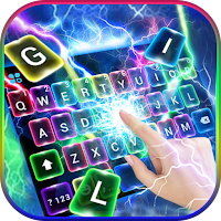 Color Flash Lightning Keyboard Theme