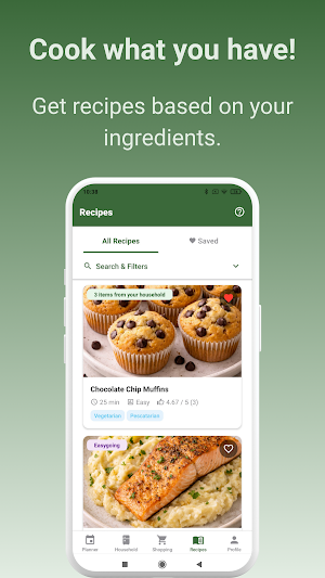 EcoFeast: Smart Meal Planner Screenshot 1