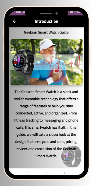 Geekran Smart Watch Guide Screenshot 2