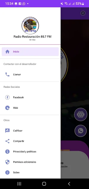 Radio Restauracion FM Screenshot 2