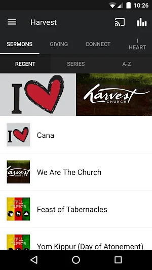 Harvest Church App Screenshot 0