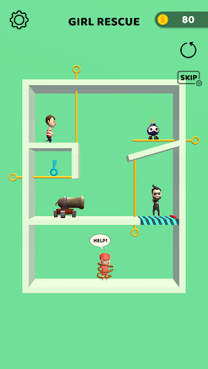 Pin Rescue - pull the pin Screenshot 1