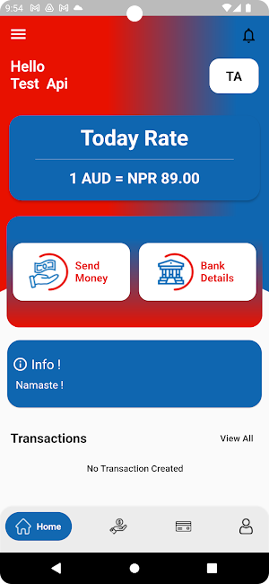 Send Money Nepal Screenshot 1