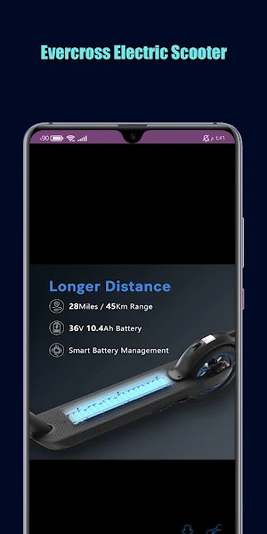 Evercross Electric Scooter Screenshot 3