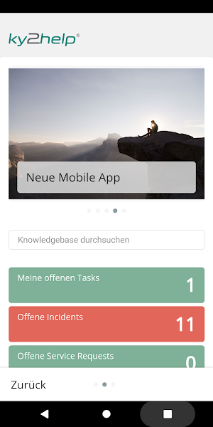 ky2help® Mobile App Screenshot 0