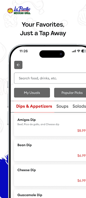 La Parrilla Mexican Grill Screenshot 2