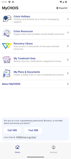 MyCHOIS Screenshot 0
