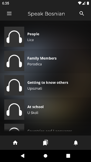 Fast - Speak Bosnian Language Screenshot 0