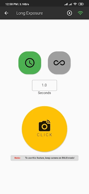 Motion Sensor For DSLR Camera  Screenshot 3