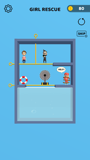 Pin Rescue - pull the pin Screenshot 0
