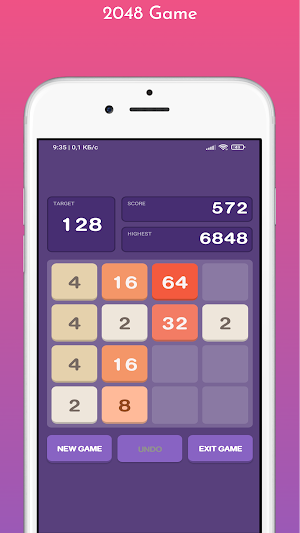 2048 Game Screenshot 2